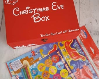 Personalised Christmas Eve Box with Activity Set