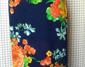 cotton pareo/blue sarong