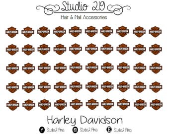Handmade harley davidson decals | Etsy