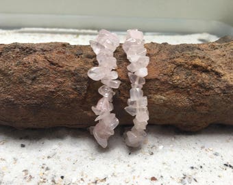 Rose Quartz strech Bracelet / gemstone bracelet