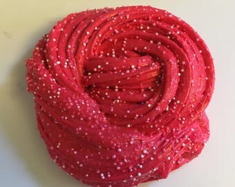 FREE SHIPPING - Watermelon Strawberry Taffy Slime/Floam