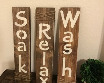 Rustic Wall Decor For Bathroom rustic bathroom wall decor | etsy Rustic Wall Decor For Bathroom rustic bathroom wall decor | etsy