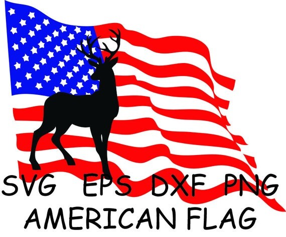 Download Patriotic flag svg / deer hunting svg USA flag svg