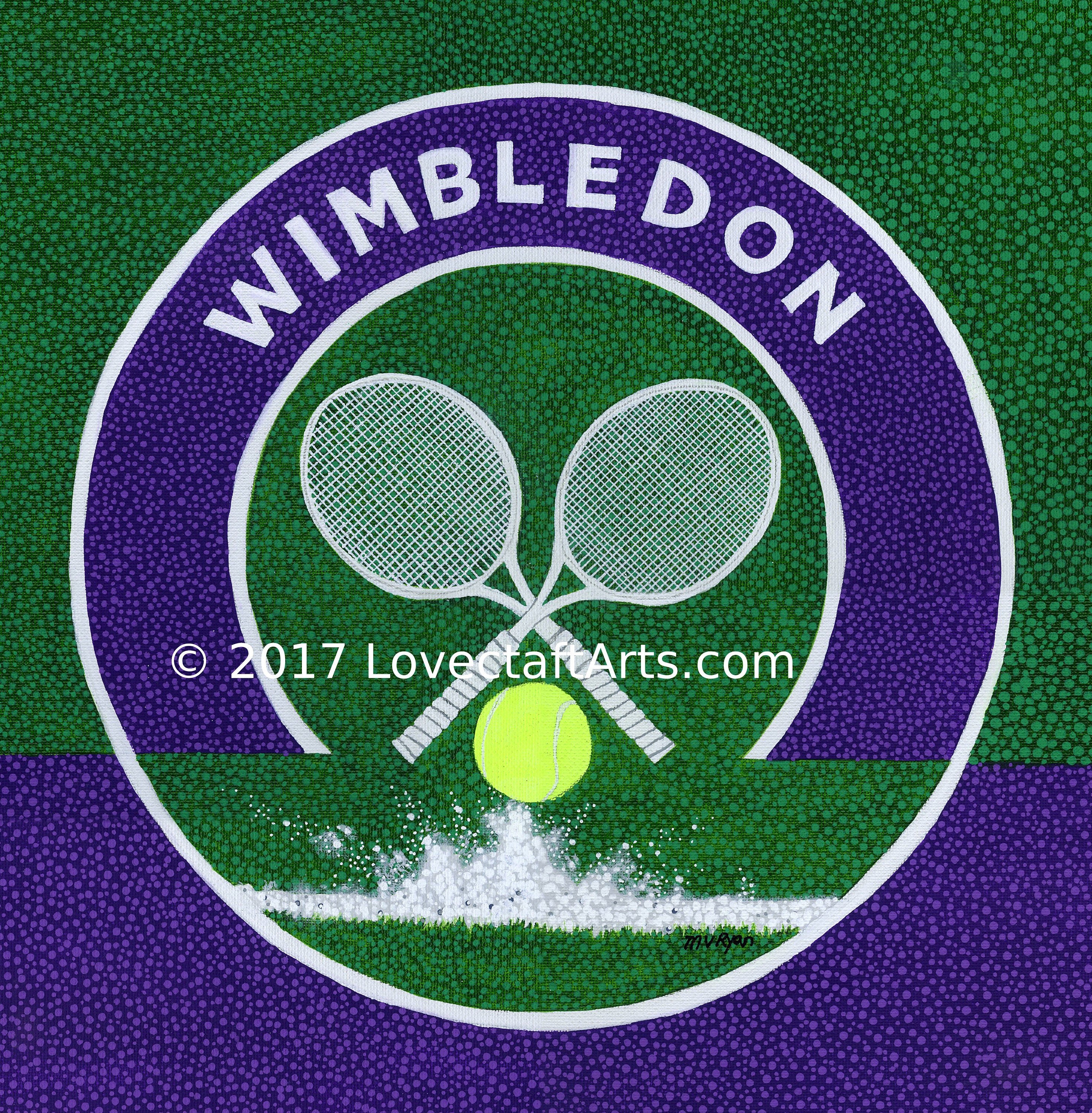 Canvas Print Wimbledon