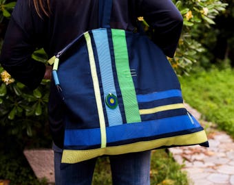 Big Bag - Borsone - Borsa grande - Borsa da viaggio - Travel Bag - Handmade Bag - Cotton Bag - Borsa fatta a mano - Borsa in cotone