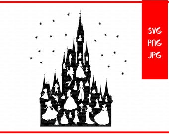 Disney Castle Svg | Etsy Studio