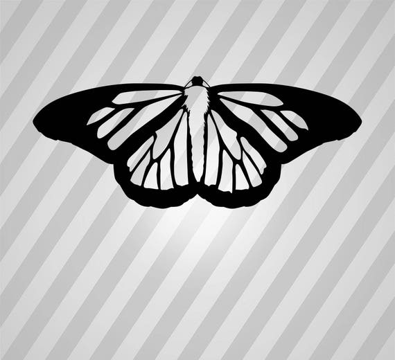 Download monarch butterfly Silhouette Svg Dxf Eps Silhouette Rld