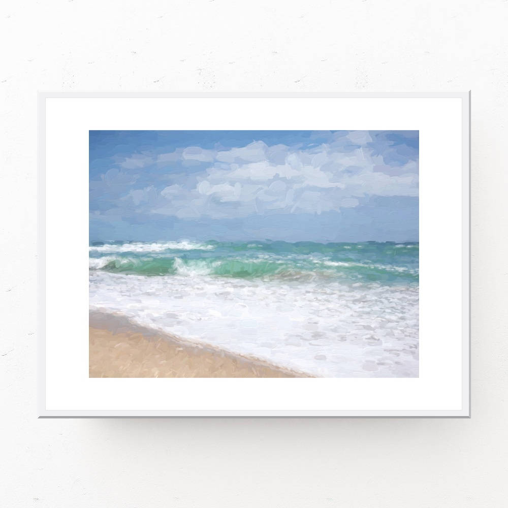 Ocean Art Print Ocean Painting PRINTABLE WALL ART Digital