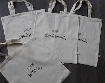 Tote bag for your bridesmaids and witnesses