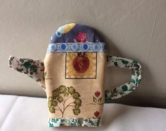Fabric teapot - teapot tea party