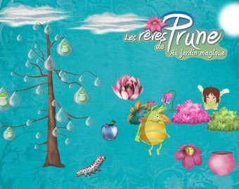 Set the frogs in the dream of plum tree