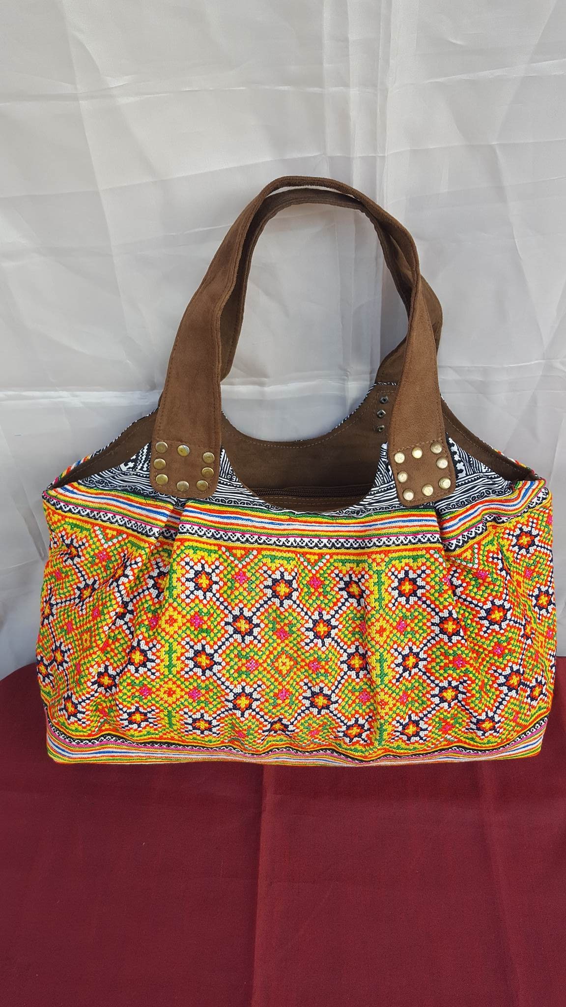 Thai Embroidered Tote Bag