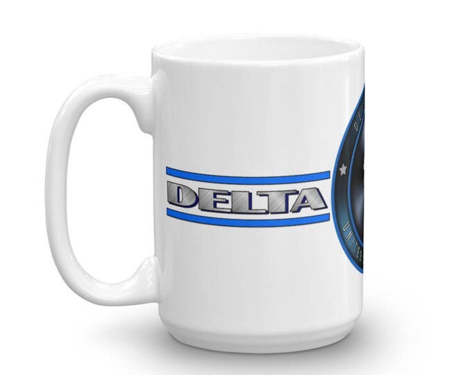 Delta Force Mug, Elite Forces Mug, Army, Delta Force, Special Ops, Black Ops, Special, War, Forces, Clandestine, Military, Unique, Gift Idea