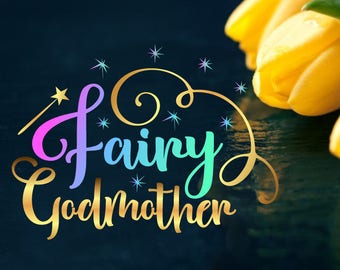 Download Fairy godmother svg | Etsy