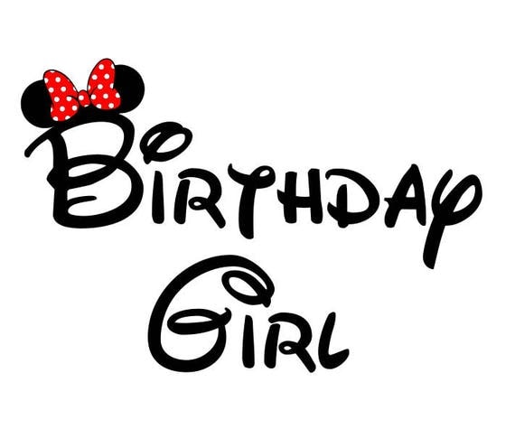 Download Birthday girl minnie svg, Disney birthday girl svg ...