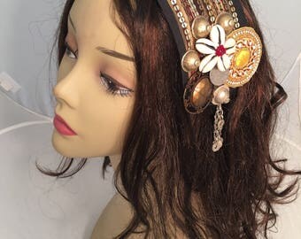Tribal Fusion Head Piece Head Band Head Dress Dance #3