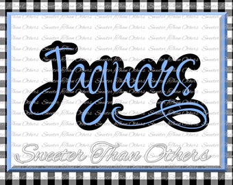 Jaguars Svg, Football Jaguar, Baseball Jaguar, Basketball Jaguar, Vinyl Design SVG DXF Silhouette Cameo Cricut Instant Download