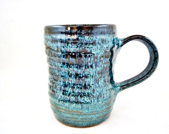 Mug Handmade Eddie Mavracic Blue Large - Alperstein Designs main image 0