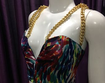 Crop top, Cropped Bustier, Cropped Corset, Corset, Bustier