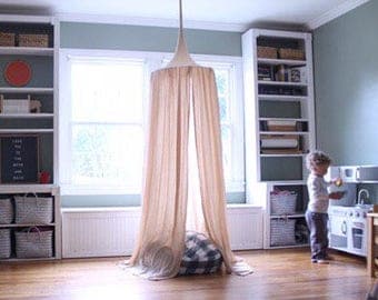 Play Canopy - Tan - Natural - Hanging Play Tent