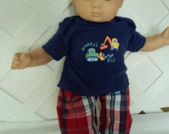 Bitty Baby Boy 2 pc. cute  pants set, doll clothes