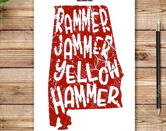 Distressed State - Rammer Jammer Yellow Hammer