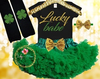 my first st patrick day outfit