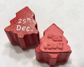 small tiny 25 th December stamp, 12 mm (BB1/3)