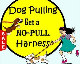 Sale - 50% Off Dog Harness - No Pull Dog Harness - Available in all Dog Collar Listings - Fabric name is in the title