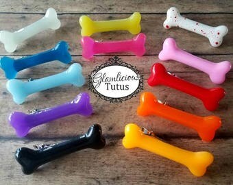 Bone hair clip| 1pc | Hair clip | pebbles bone hair clip |
