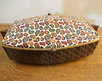 Vintage Salton Hotray Bread Warmer - Working Vintage Bun Warmer - Groovy 70's Serving - Mid Century Modern - Psychedelic Kitchen Decor