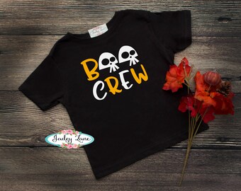 Halloween Shirt // Boys t-shirt // Halloween Shirt // Toddler Boy T // Toddler Boy Halloween Shirt // Baby Boy fall Shirt // Boo Crew T
