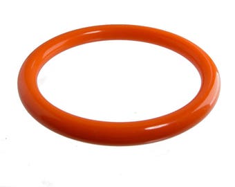 83mm Round bangle in orange 1Pcs (SK0276_83mm_379)