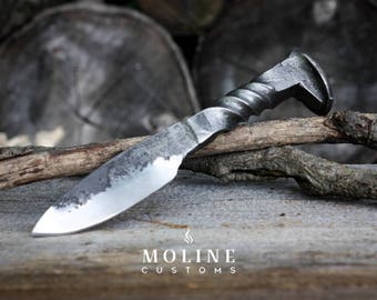 Full Twist Railroad Spike Knife