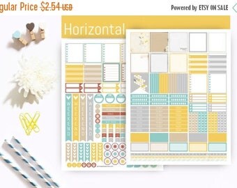 ECLP Horizontal Planner Kit Printable Horizontal Planner