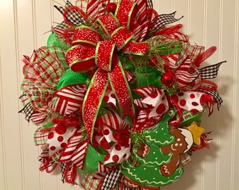 Christmas wreath | Etsy