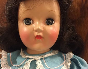 Vintage Ideal Toni doll with perm set