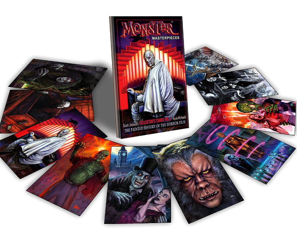 Horror Movie Trading cards Monster Masterpieces Vol. 1 by