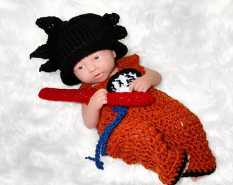 Dragon Ball Z Baby Outfit Dragonball Z Goku Outfit Dragon Ball Z Costume Vegeta Outfit baby boy Goku Outfit Vegeta Outfit newborn crochet