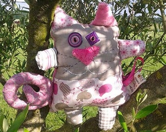 Pink cat - Alice's cat Plushie