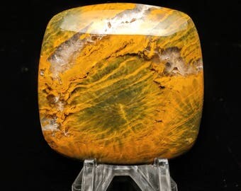 Beautiful Kabamby Ocean Jasper Polished Cushion Shape Cabochon