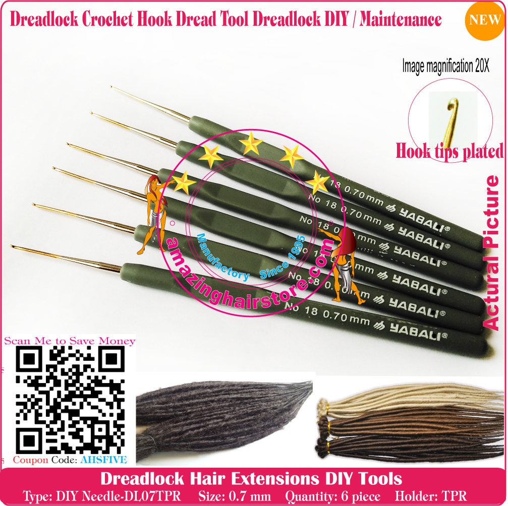 Brand NEW DreadLocks Hair Extension Fine Crochet Hook Needles