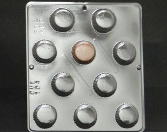 Medium Peanut Butter Cup Candy Mold for Chocolate Candy Making 104