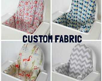 Custom Antilop IKEA highchair cushion cover - cushion cover only - various colours/patterns - Custom order - MADE to ORDER