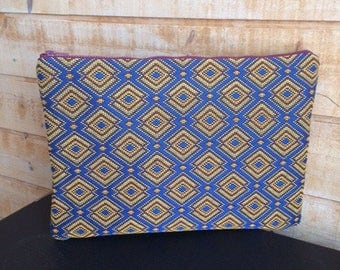 New Africa laptop sleeve / reinforced / lined hand made