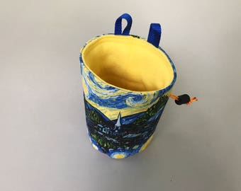 SALE - Starry Night Chalk Bag