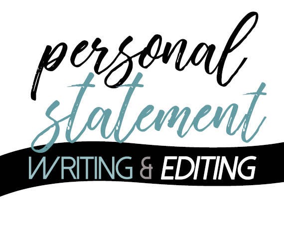 personal statement cover page example