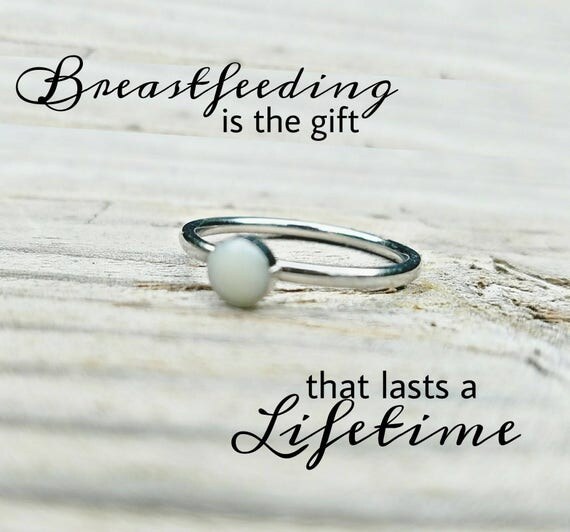 Items similar to Breast Milk Ring Breast Milk Jewelry Preserved