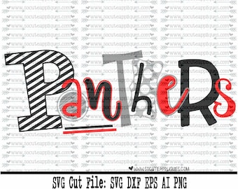 Panthers SVG, Cut file, Cheer svg, School spirit, socuteappliques, SvG Sayings, football svg, football sister svg, football mom svg