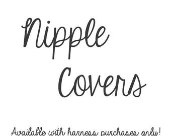 1 Pair Reusable Self-Adhesive Silicone Nipple Covers Flesh Coloured